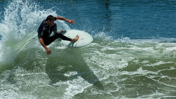 Surfing SC State Beach